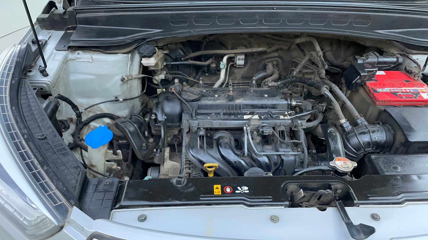 Used 2016 Hyundai Creta 1.6 SX Plus Petrol Petrol Manual engine ENGINE RIGHT SIDE VIEW