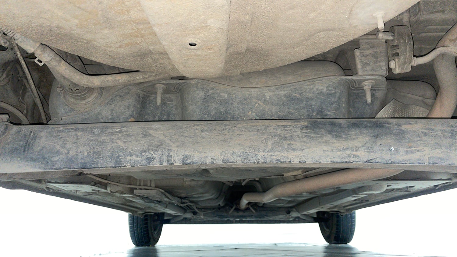 Used 2019 Hyundai Santro Sportz Petrol+CNG (Outside Fitted) Cng Manual extra REAR UNDERBODY VIEW (TAKEN FROM REAR)