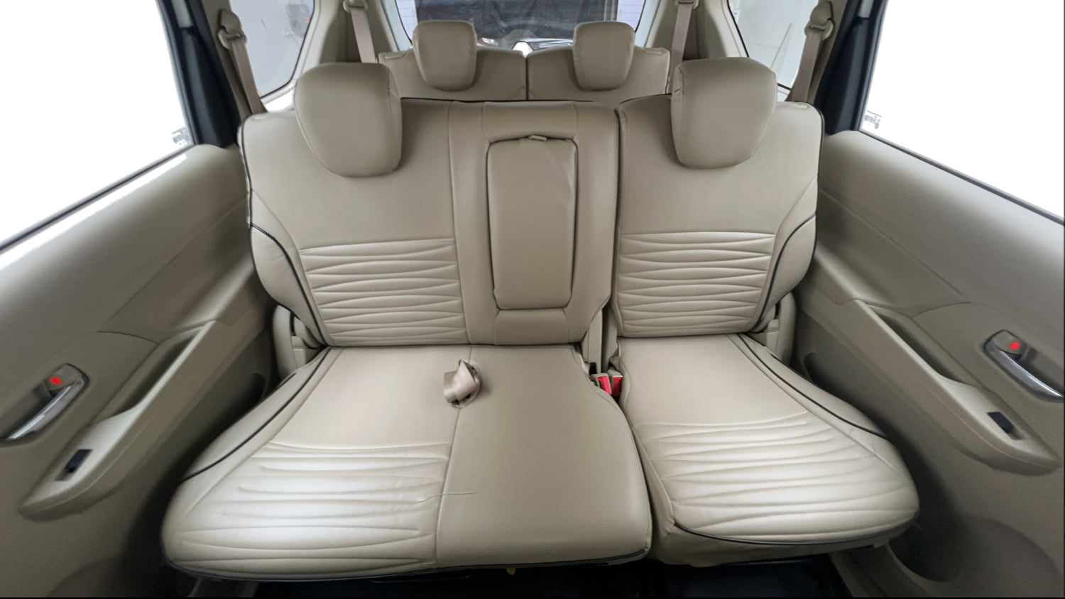Used 2023 Maruti Suzuki Ertiga ZXi (O) CNG Cng Manual interior REAR SEAT CONDITION VIEW