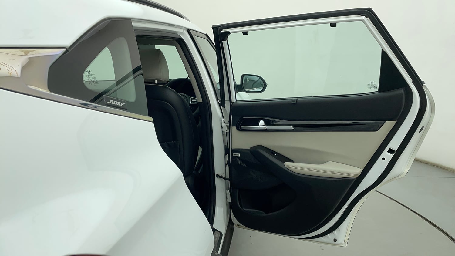 Used 2019 Kia Seltos GTX Plus 1.4 Petrol Manual interior RIGHT REAR DOOR OPEN VIEW