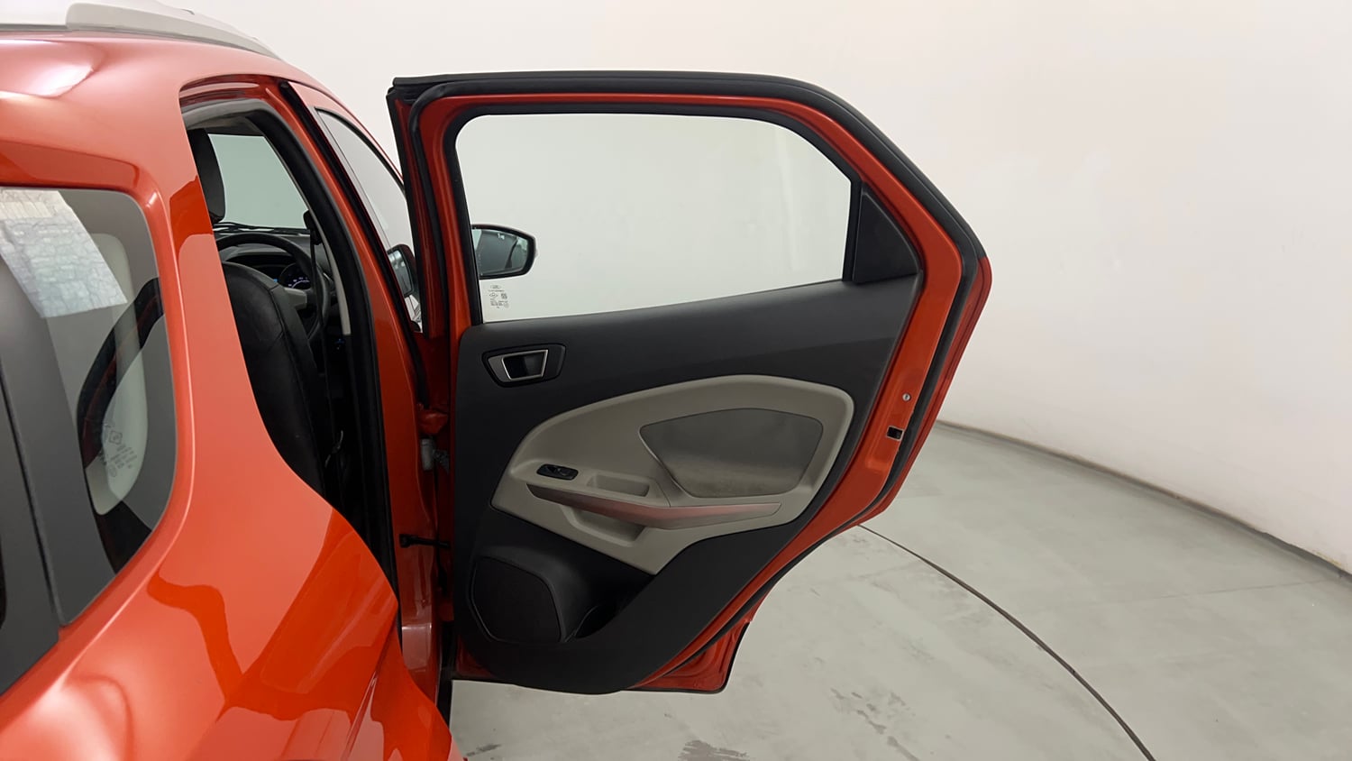 Used 2016 Ford EcoSport Titanium 1.5L Ti-VCT AT Petrol Automatic interior RIGHT REAR DOOR OPEN VIEW