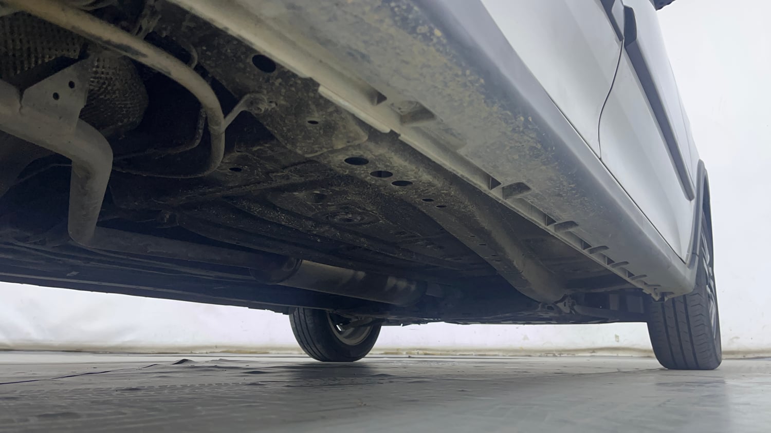 Used 2024 Maruti Suzuki Celerio ZXi Plus AMT Petrol Automatic extra REAR RIGHT UNDERBODY VIEW