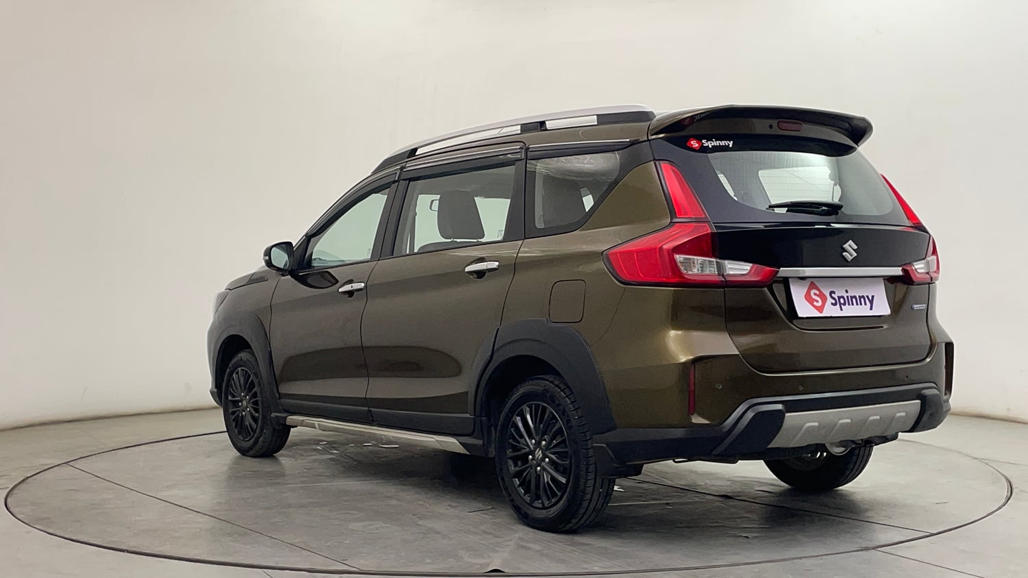 Used 2019 Maruti Suzuki XL6 Alpha AT Petrol Petrol Automatic exterior LEFT REAR CORNER VIEW