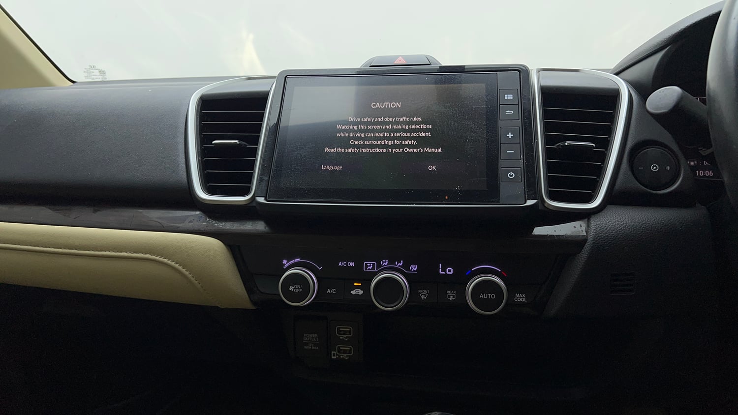 Used 2021 Honda City ZX CVT Petrol Petrol Automatic interior MUSIC SYSTEM & AC CONTROL VIEW
