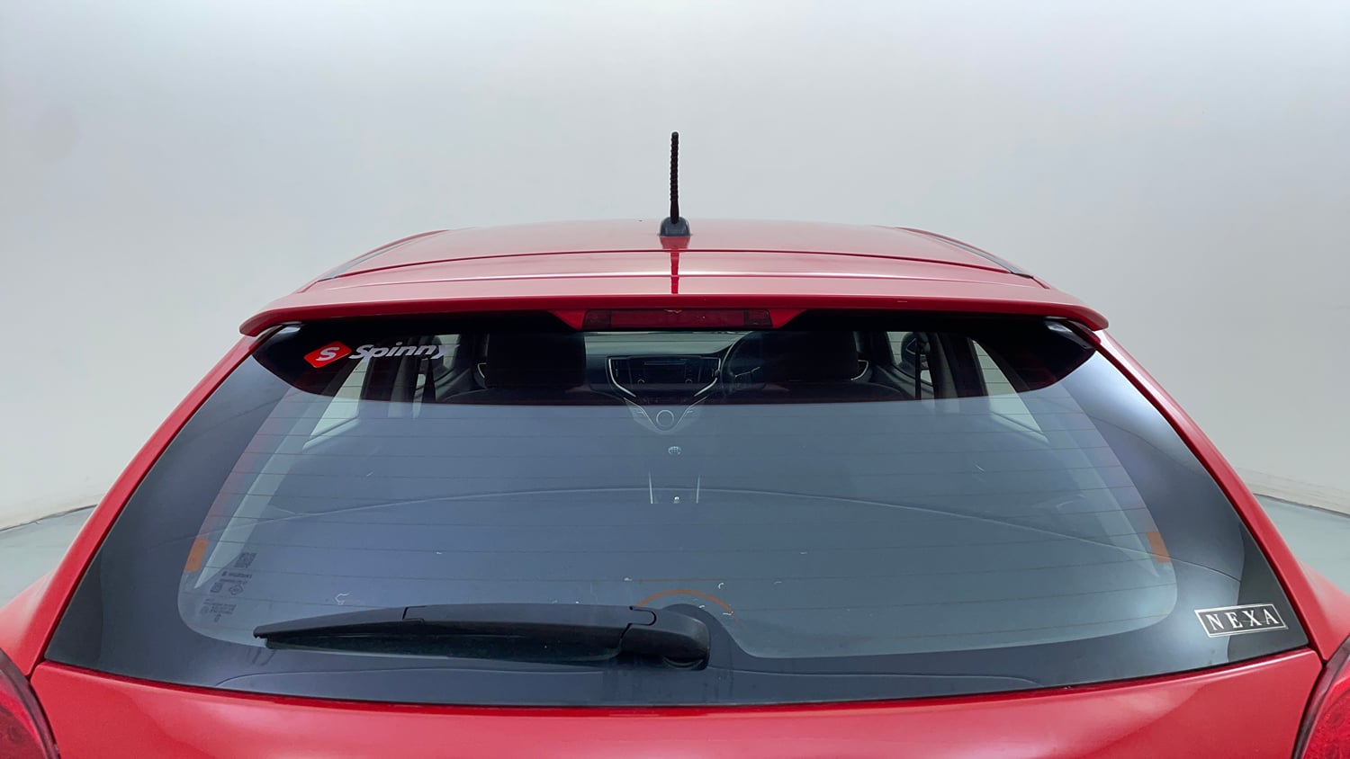 Used 2017 Maruti Suzuki Baleno Delta 1.2 Petrol Manual exterior BACK WINDSHIELD VIEW