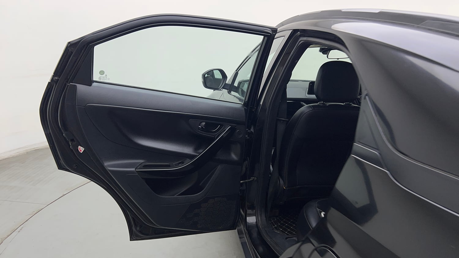 Used 2023 Tata Nexon XZ Plus (S) Dark Edition Petrol Manual interior LEFT REAR DOOR OPEN VIEW