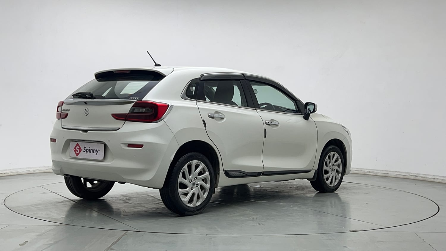 Used 2022 Maruti Suzuki Baleno Zeta MT Petrol Manual exterior RIGHT REAR CORNER VIEW