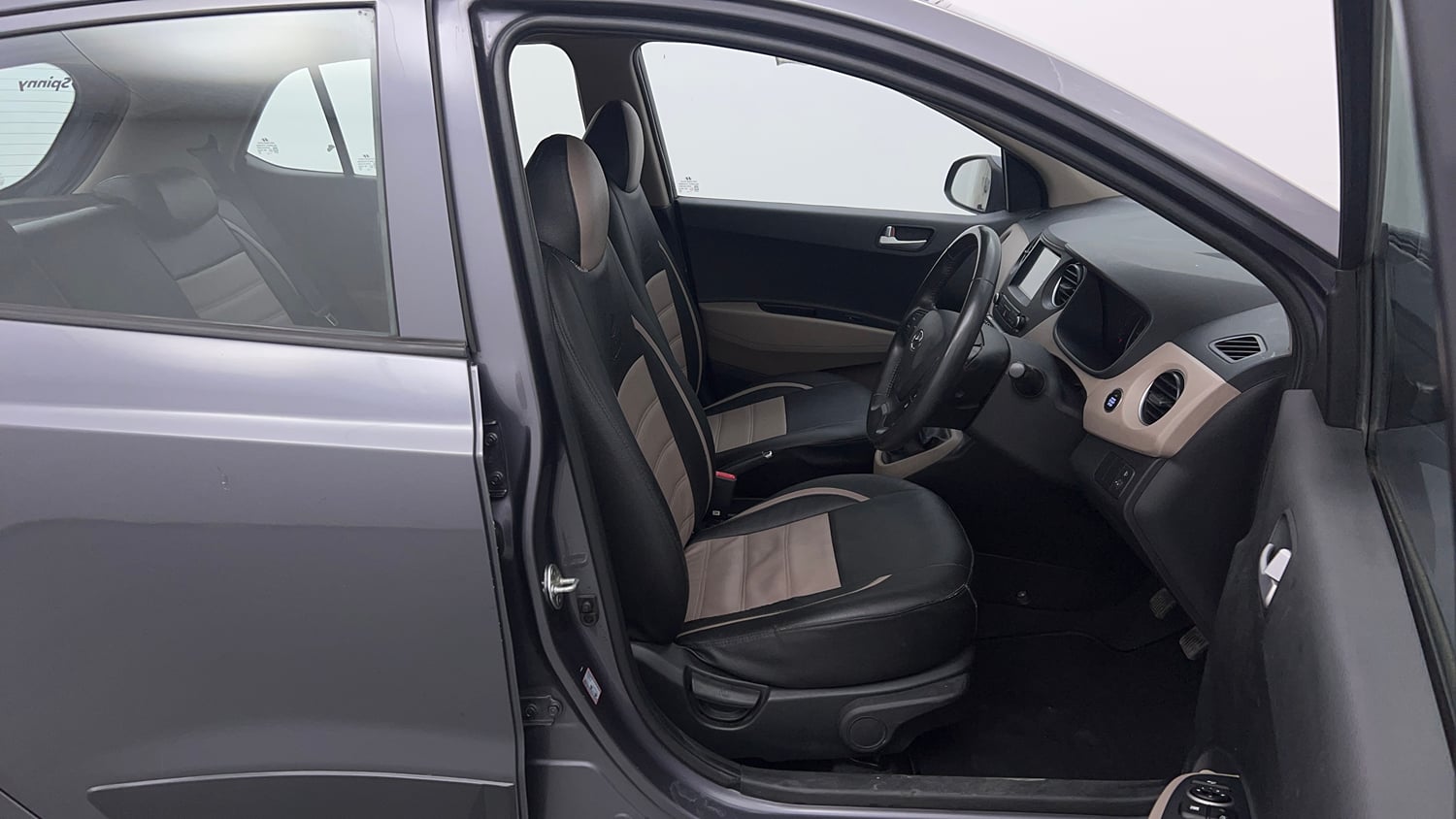 Used 2017 Hyundai Grand i10 Asta 1.2 Kappa VTVT Petrol Manual interior RIGHT SIDE FRONT DOOR CABIN VIEW