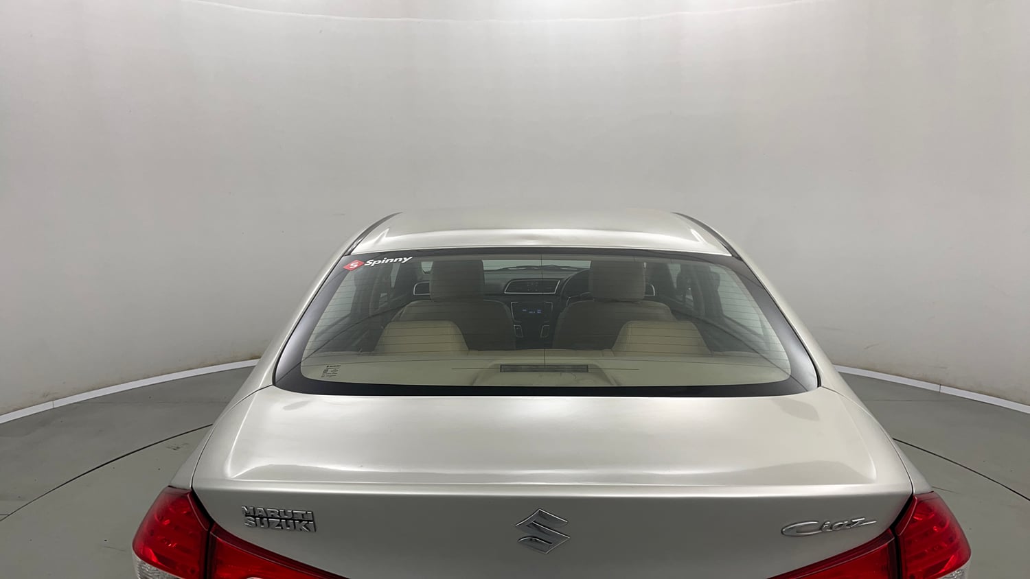 Used 2016 Maruti Suzuki Ciaz VXi+ Petrol Manual exterior BACK WINDSHIELD VIEW