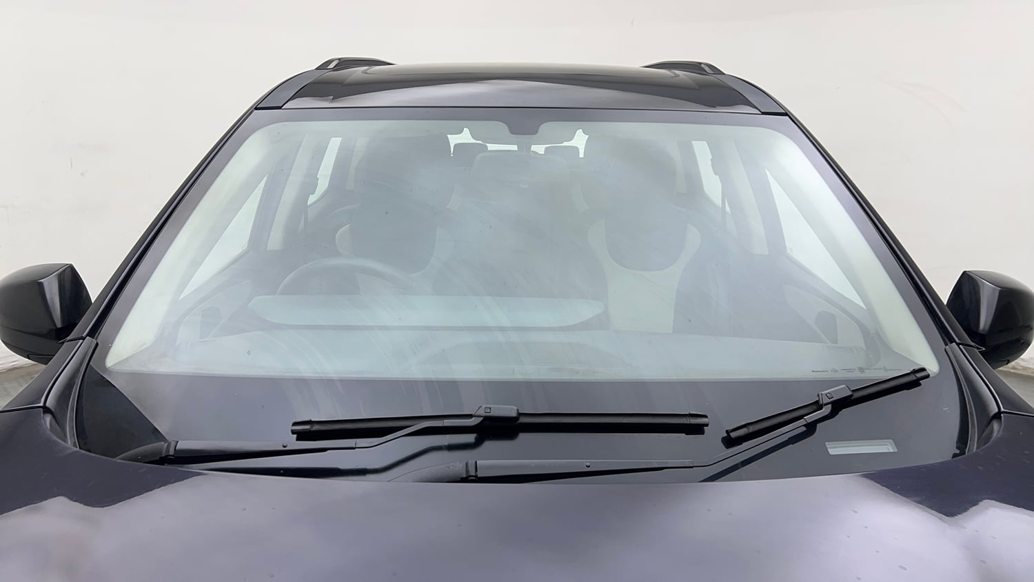 Used 2024 Mahindra XUV700 AX 5 Diesel AT 7 STR Diesel Automatic exterior FRONT WINDSHIELD VIEW