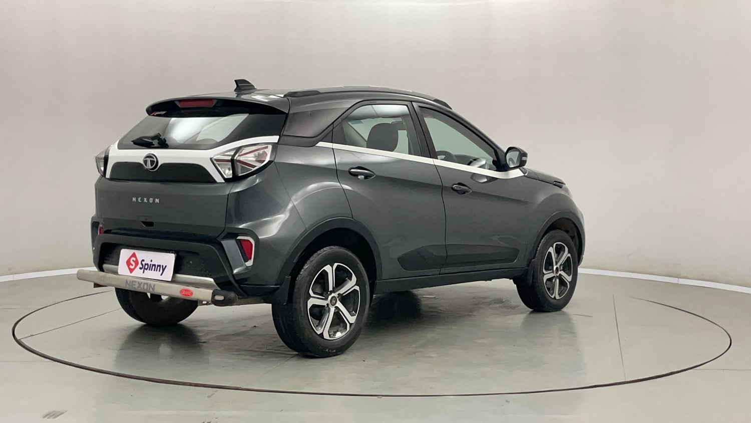 Used 2023 Tata Nexon XZ Plus Petrol Manual exterior RIGHT REAR CORNER VIEW