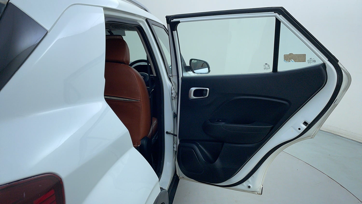 Used 2021 Hyundai Venue SX Plus 1.0 Turbo DCT Petrol Automatic interior RIGHT REAR DOOR OPEN VIEW