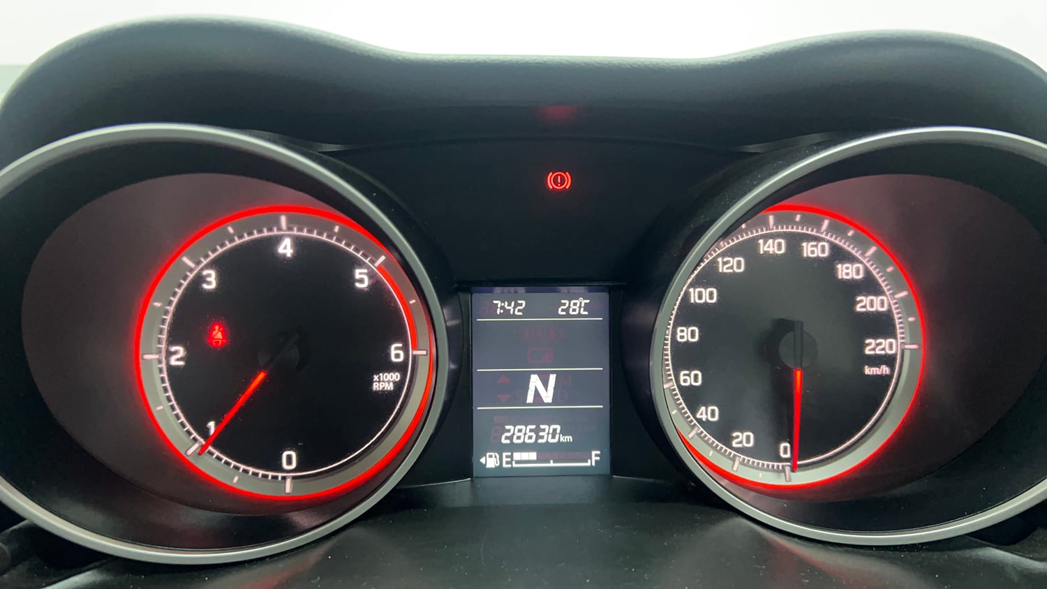 Used 2019 Maruti Suzuki Swift ZDi AMT Diesel Automatic interior CLUSTERMETER VIEW