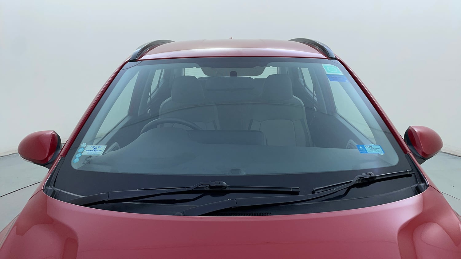 Used 2021 Hyundai Grand i10 Nios Asta AMT 1.2 Kappa VTVT Petrol Automatic exterior FRONT WINDSHIELD VIEW