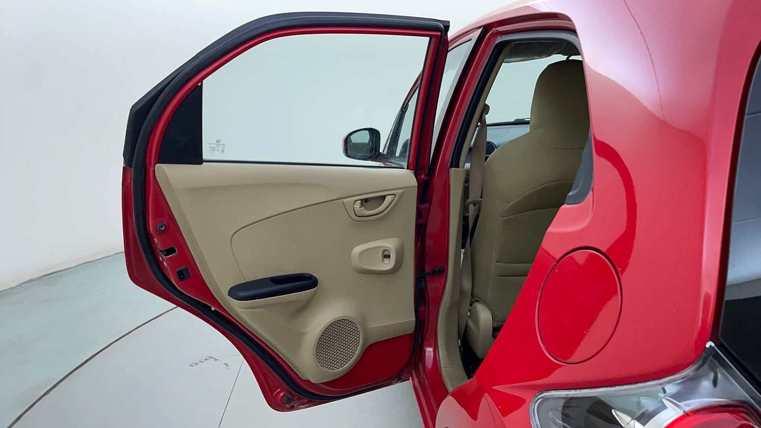 Used 2014 Honda Brio S MT Petrol Manual interior LEFT REAR DOOR OPEN VIEW