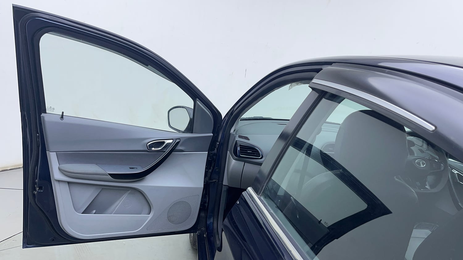 Used 2023 Tata Tigor XZ Plus Petrol Manual interior LEFT FRONT DOOR OPEN VIEW