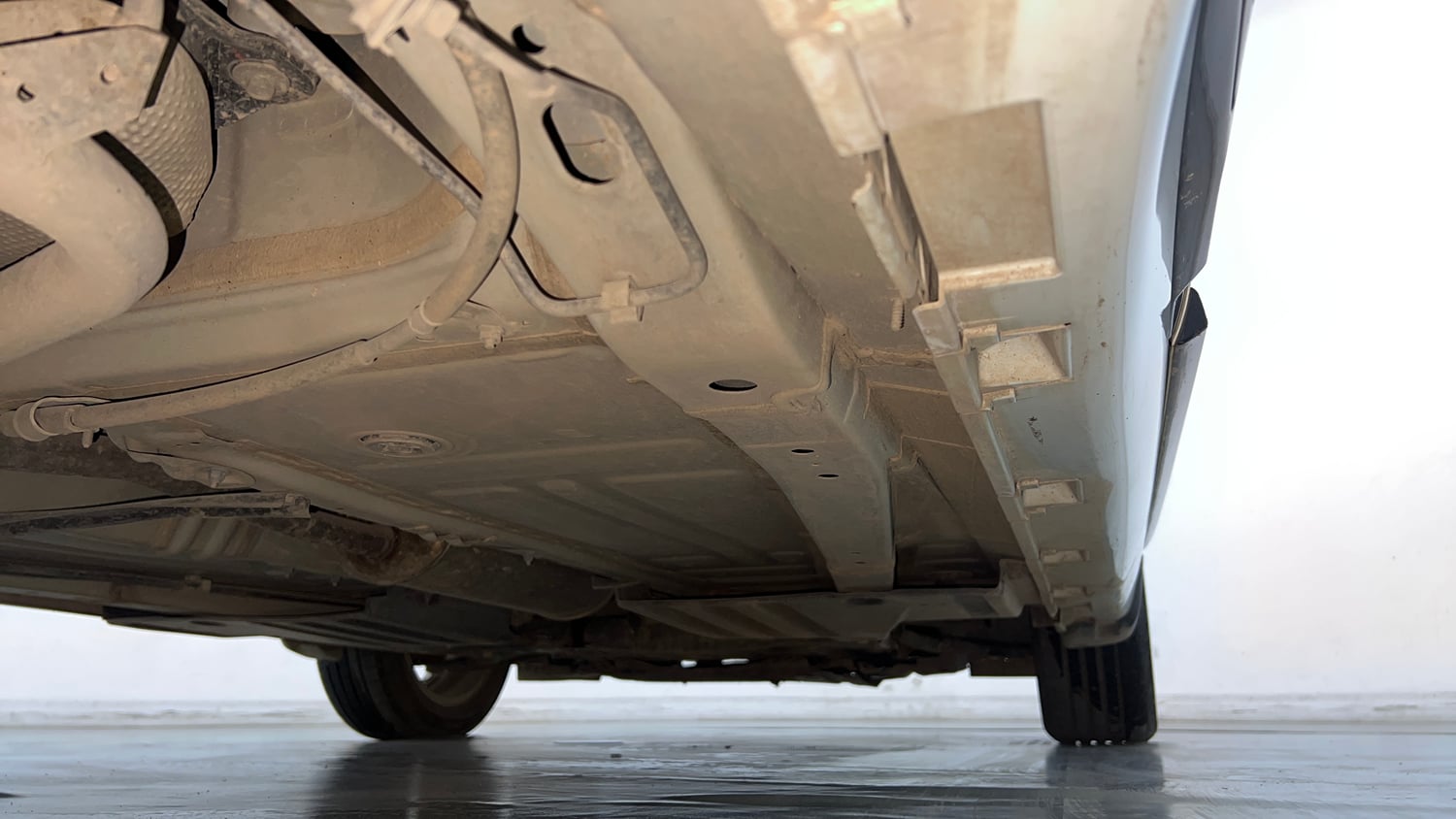 Used 2022 Maruti Suzuki Baleno Zeta MT Petrol Manual extra REAR RIGHT UNDERBODY VIEW