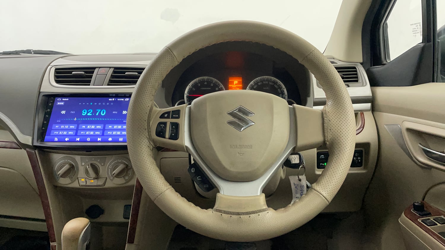 Used 2016 Maruti Suzuki Ertiga VXI AT Petrol Automatic interior STEERING VIEW