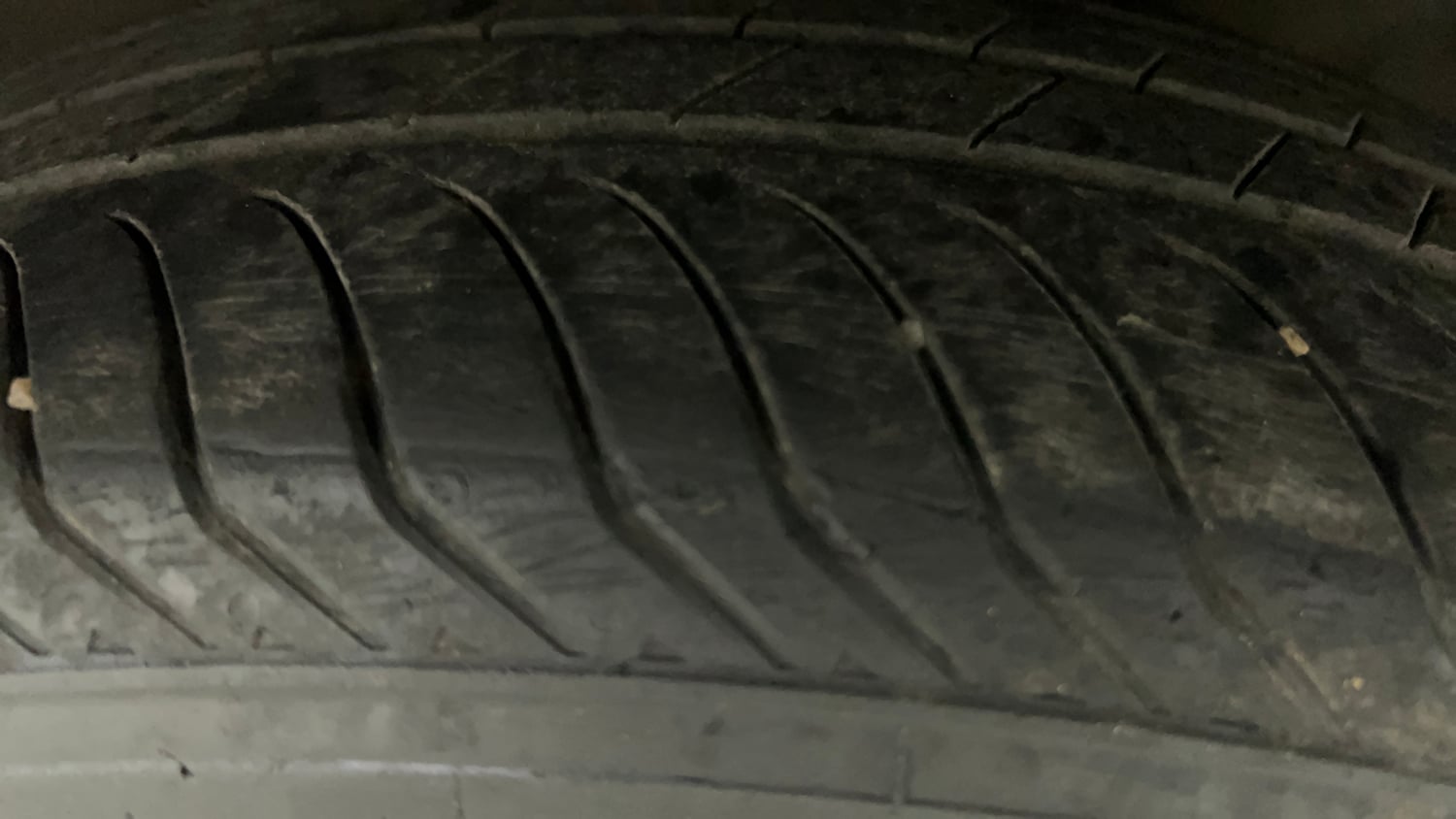 Used 2020 Tata Tiago XZ Plus Petrol Manual tyres RIGHT FRONT TYRE TREAD VIEW
