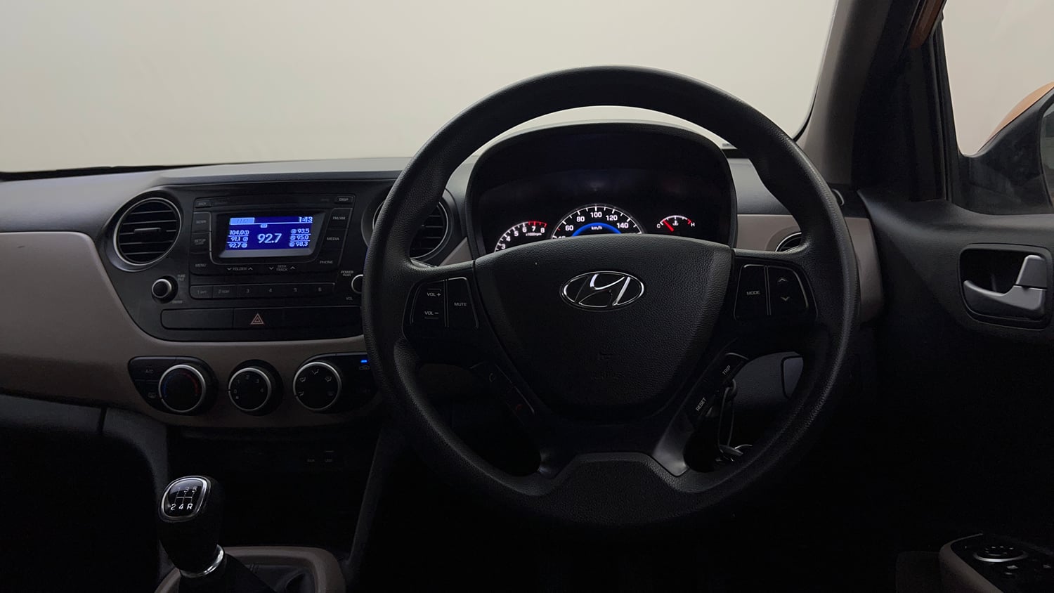 Used 2016 Hyundai Grand i10 Sportz 1.2 Kappa VTVT Petrol Manual interior STEERING VIEW