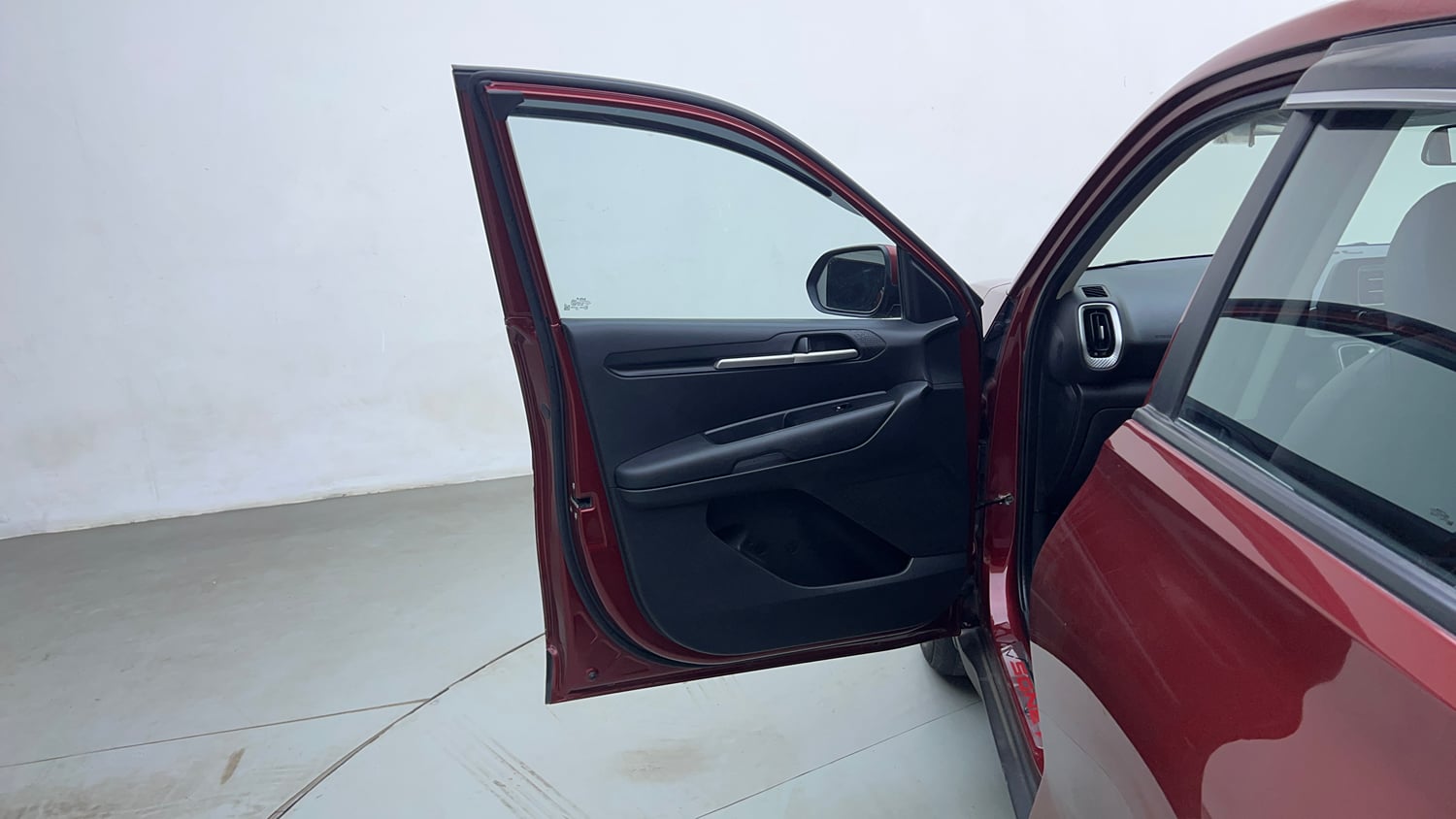 Used 2023 Kia Sonet HTK 1.2 Petrol MT Petrol Manual interior LEFT FRONT DOOR OPEN VIEW