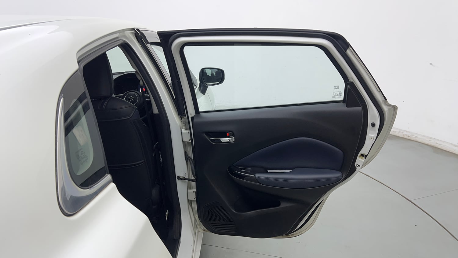 Used 2022 Maruti Suzuki Baleno Zeta MT Petrol Manual interior RIGHT REAR DOOR OPEN VIEW
