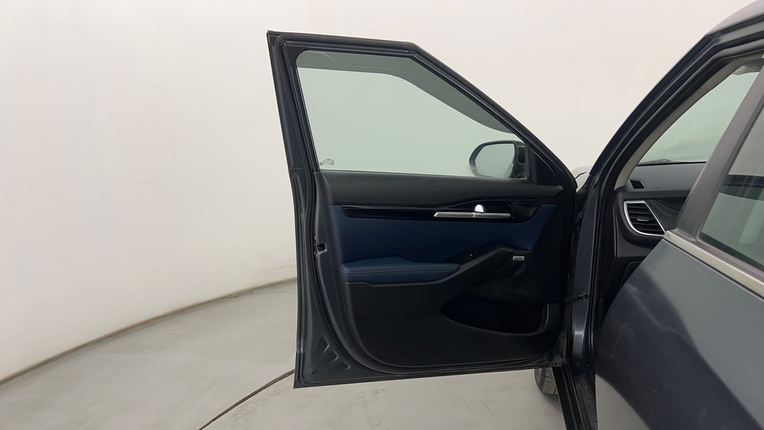 Used 2022 Kia Seltos X Line 1.4 DCT Petrol Automatic interior LEFT FRONT DOOR OPEN VIEW