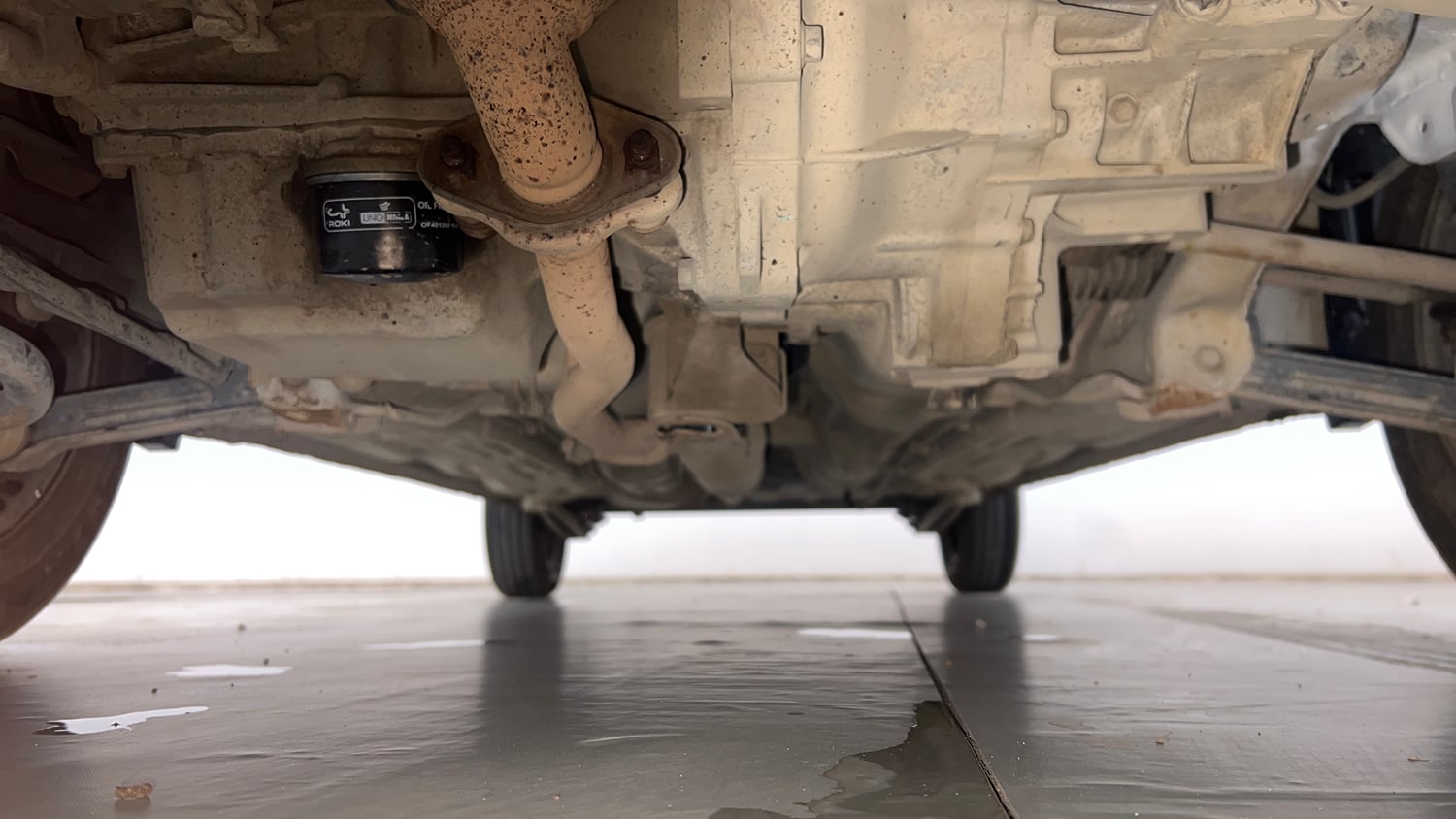 Used 2013 Maruti Suzuki Alto K10 VXi Petrol Manual extra FRONT LEFT UNDERBODY VIEW