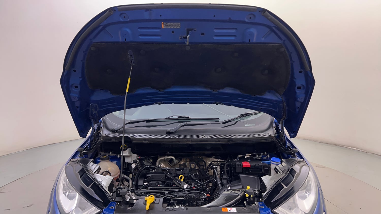 Used 2018 Ford EcoSport Titanium 1.5L Ti-VCT Petrol Manual engine ENGINE & BONNET OPEN FRONT VIEW
