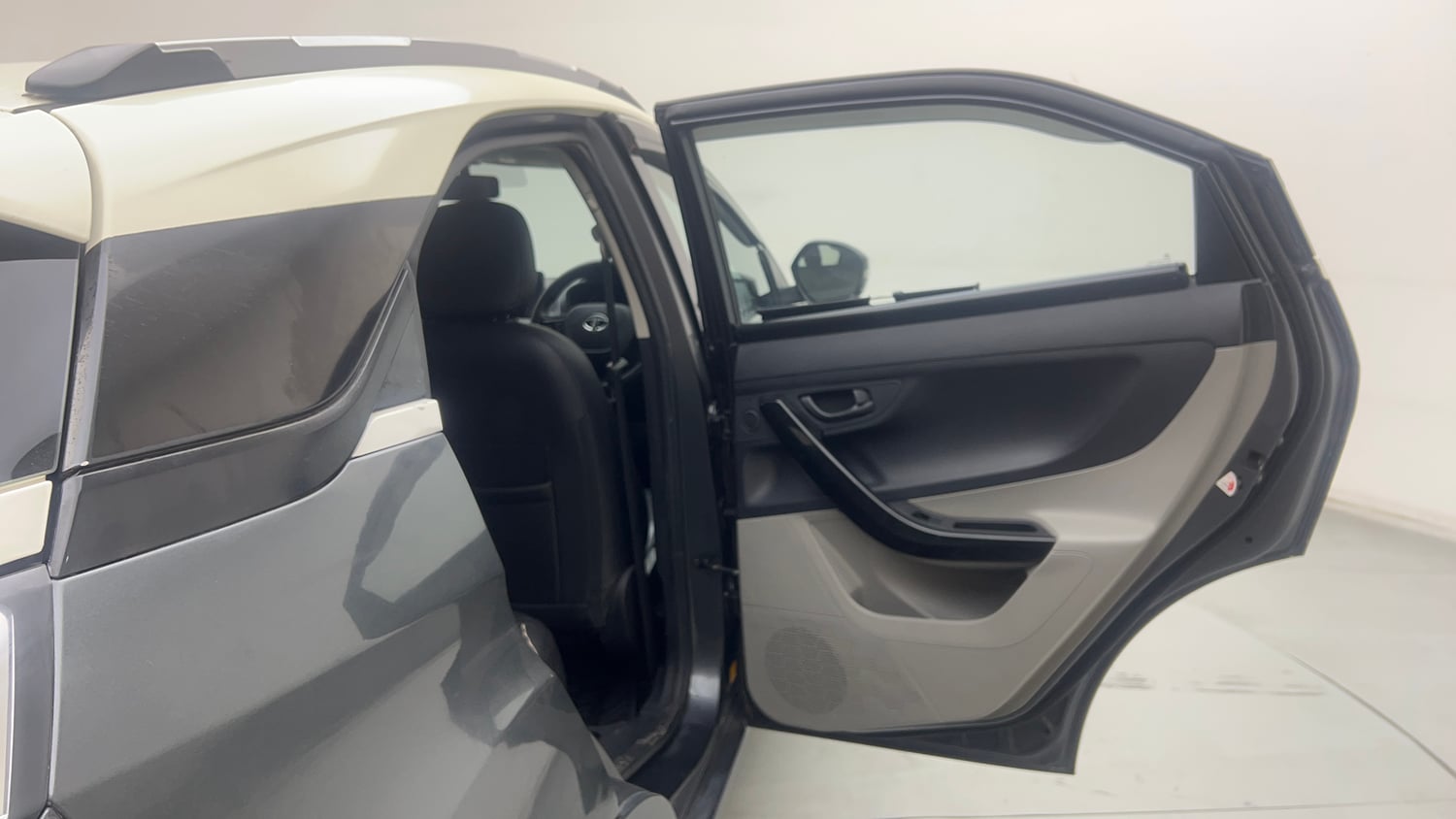 Used 2019 Tata Nexon XMA Diesel Diesel Automatic interior RIGHT REAR DOOR OPEN VIEW