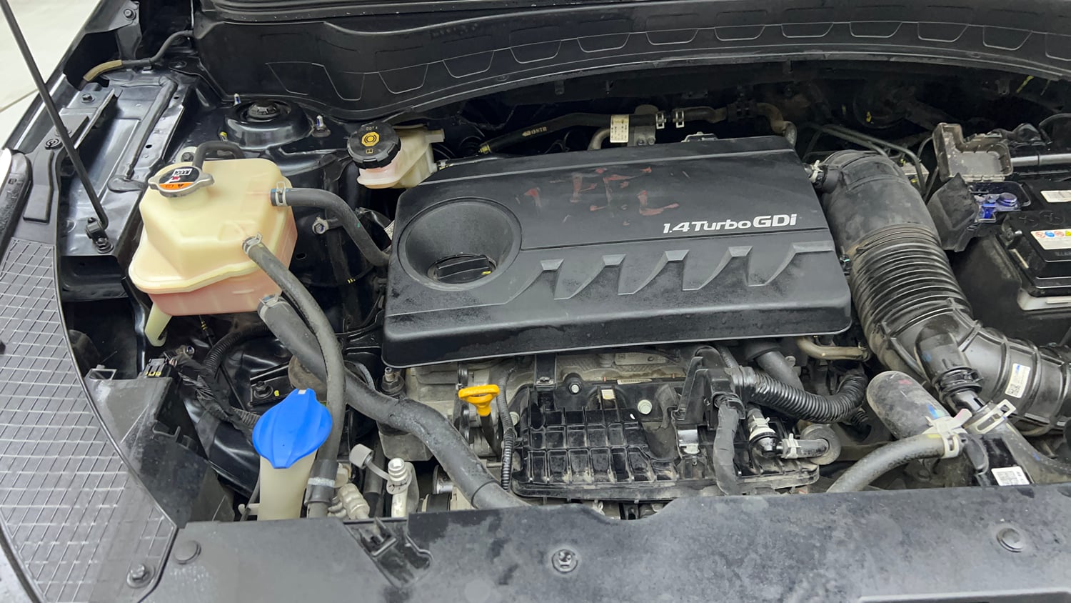Used 2023 Kia Seltos GTX Plus 1.4 Petrol Manual engine ENGINE RIGHT SIDE VIEW