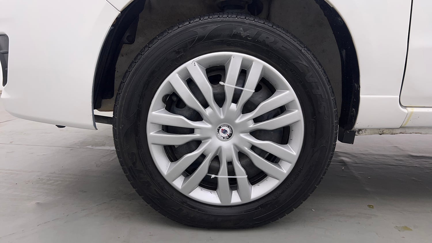 Used 2013 Maruti Suzuki Alto K10 VXi Petrol Manual tyres LEFT FRONT TYRE RIM VIEW
