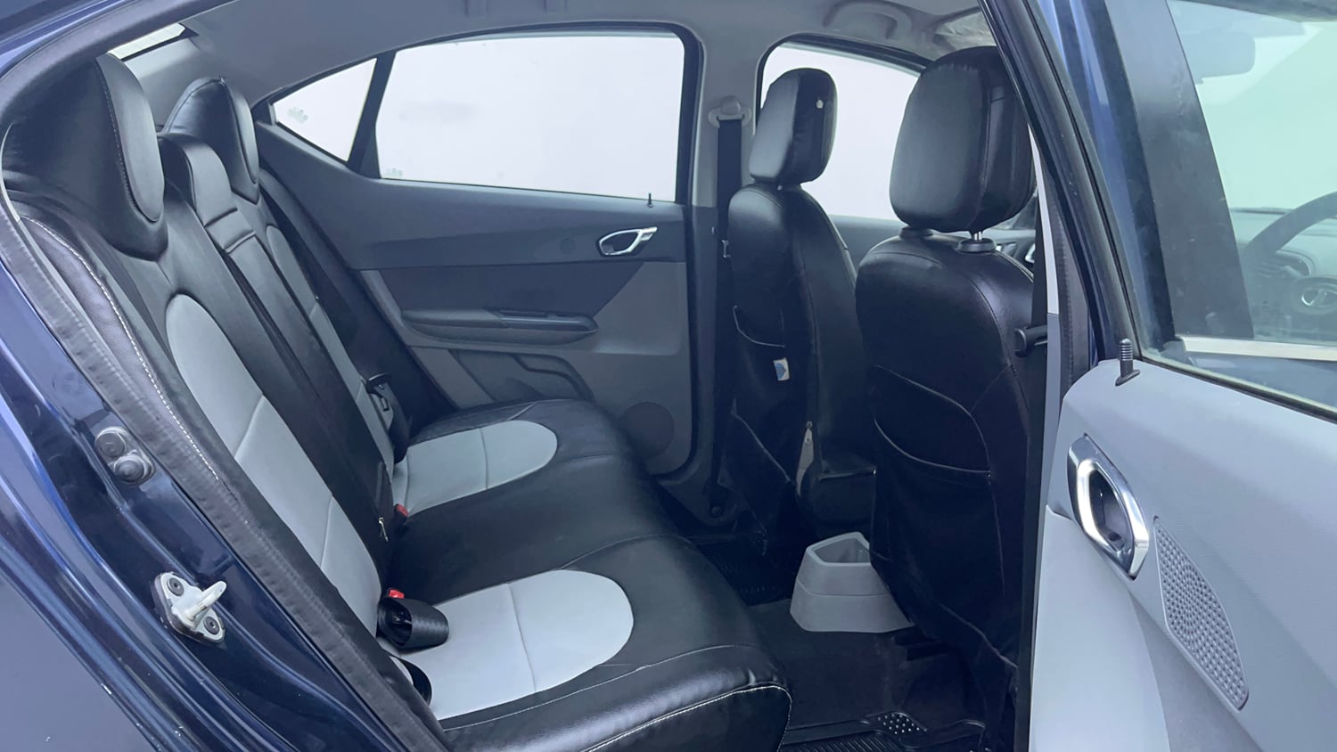 Used 2023 Tata Tigor XZ Plus Petrol Manual interior RIGHT SIDE REAR DOOR CABIN VIEW