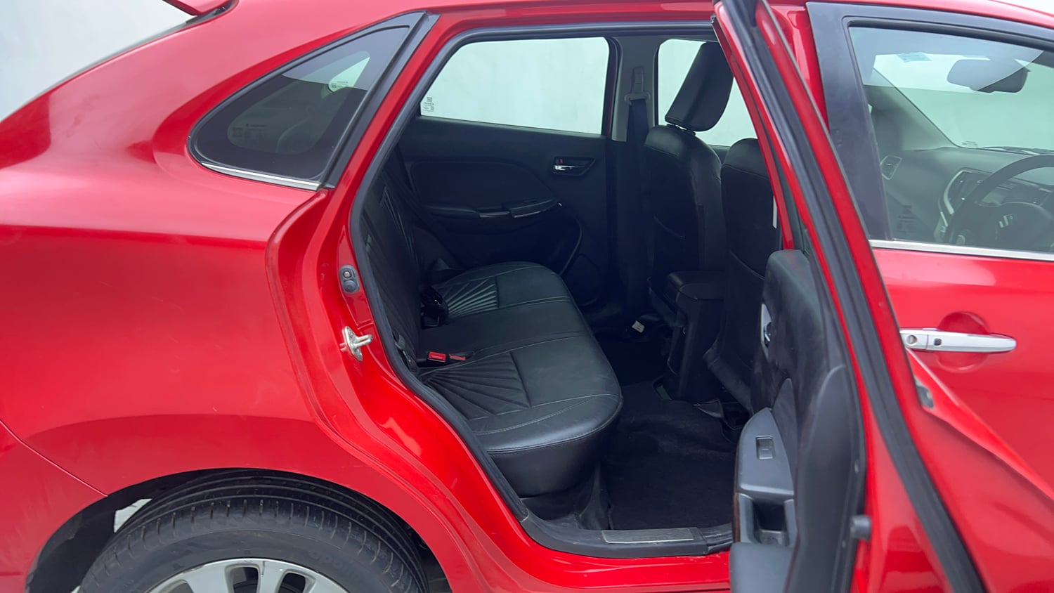 Used 2017 Maruti Suzuki Baleno Zeta 1.2 AT Petrol Automatic interior RIGHT SIDE REAR DOOR CABIN VIEW