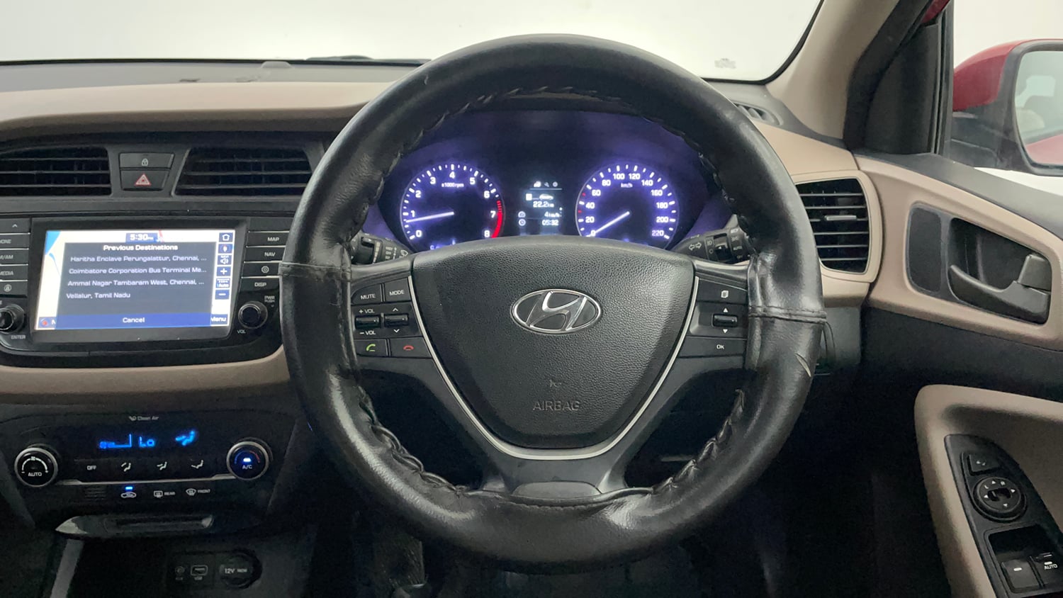 Used 2017 Hyundai Elite i20 Asta 1.2 (O) Petrol Manual interior STEERING VIEW