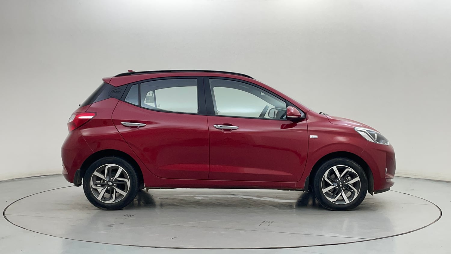 Used 2021 Hyundai Grand i10 Nios Asta AMT 1.2 Kappa VTVT Petrol Automatic exterior RIGHT SIDE VIEW