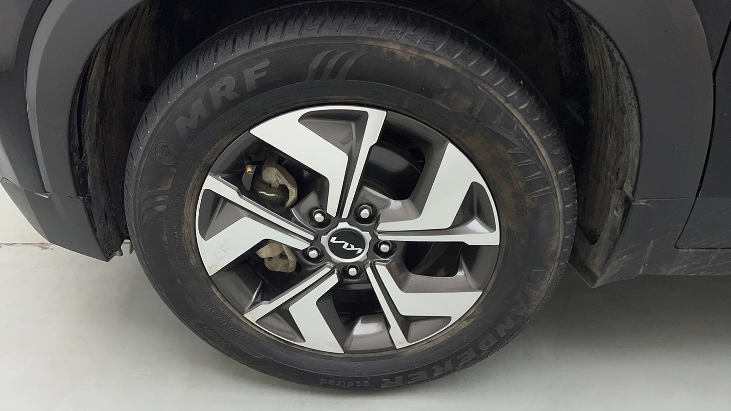 Used 2023 Kia Sonet HTX 1.0 Turbo Petrol DCT Petrol Automatic tyres LEFT FRONT TYRE RIM VIEW