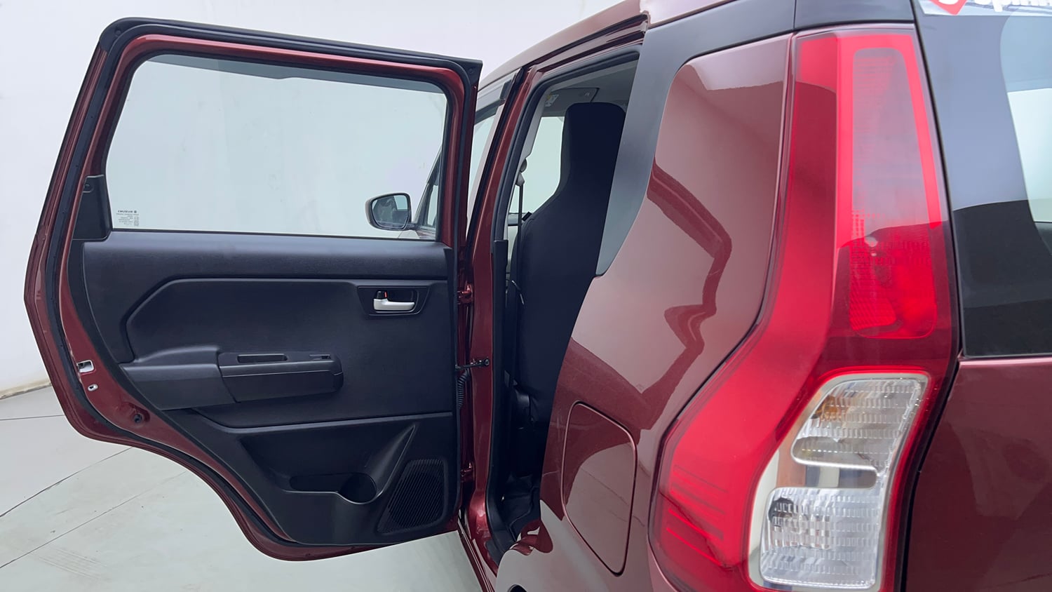 Used 2026 Maruti Suzuki Wagon R VXI 1.0 AGS Petrol Automatic interior LEFT REAR DOOR OPEN VIEW