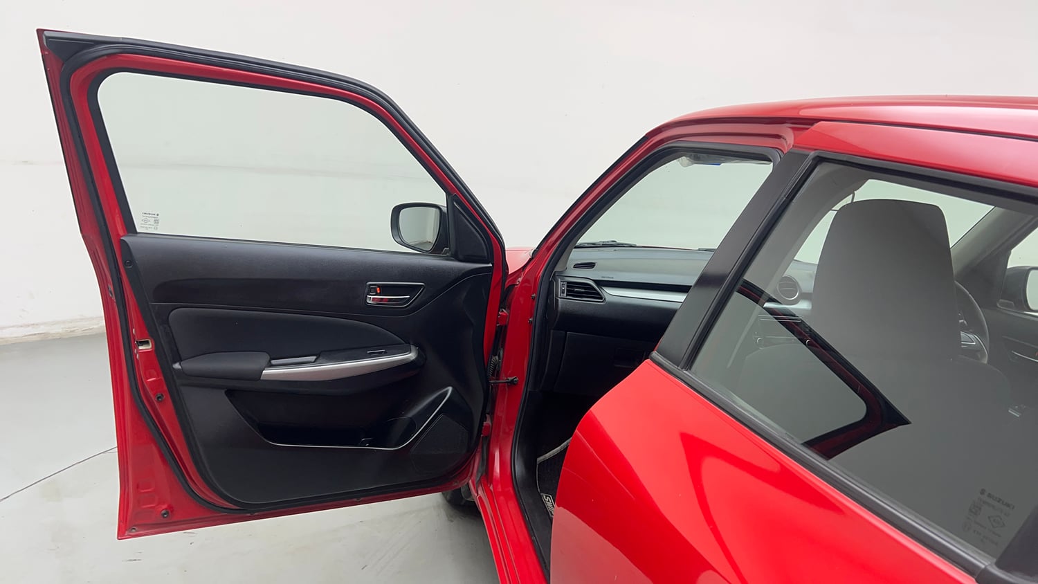 Used 2019 Maruti Suzuki Swift ZDi AMT Diesel Automatic interior LEFT FRONT DOOR OPEN VIEW