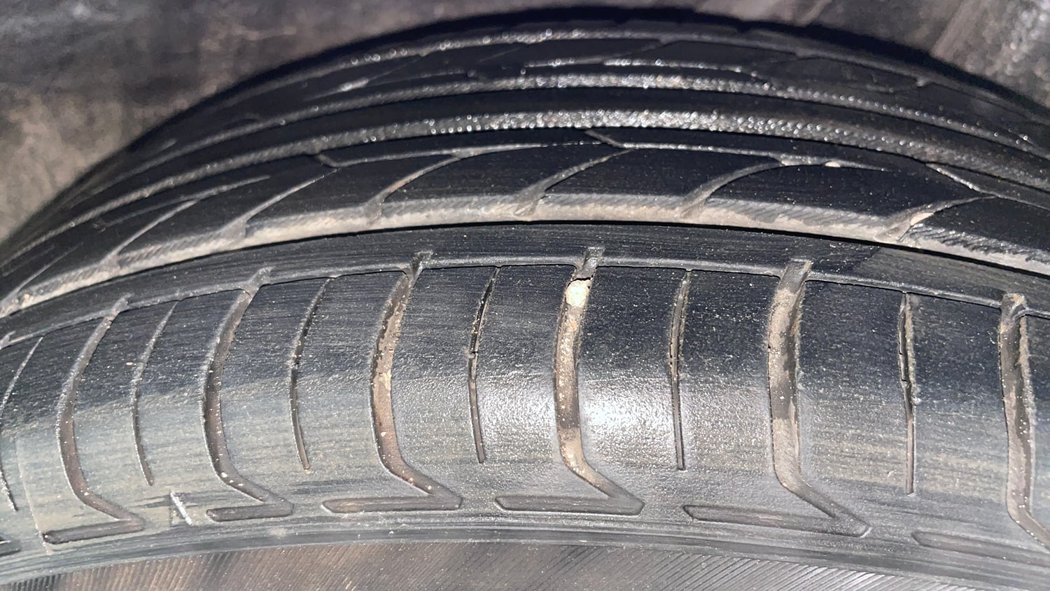 Used 2019 Honda Amaze 1.5 VX CVT Diesel Diesel Automatic tyres LEFT REAR TYRE TREAD VIEW