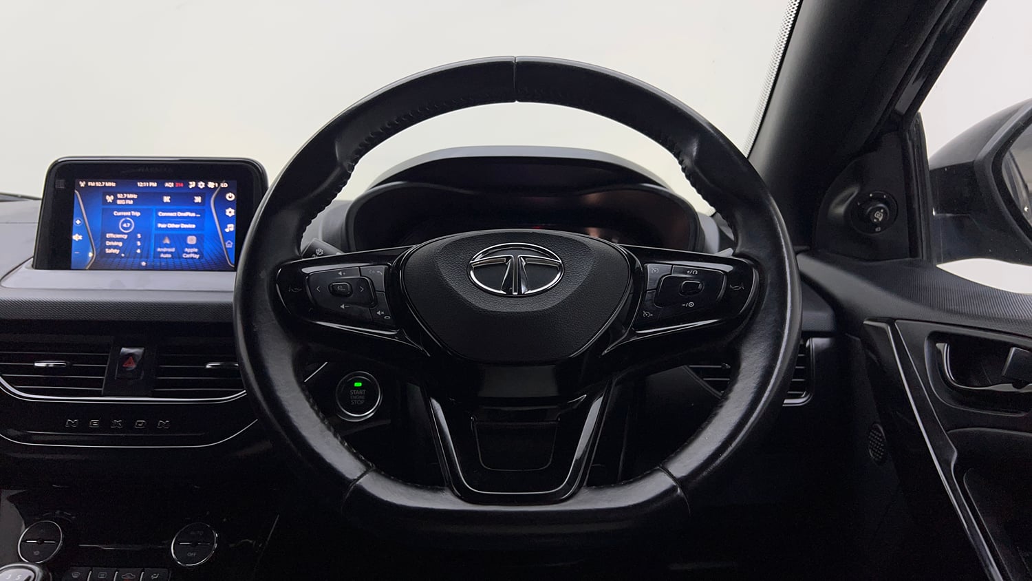 Used 2023 Tata Nexon XZ Plus (S) Dark Edition Petrol Manual interior STEERING VIEW