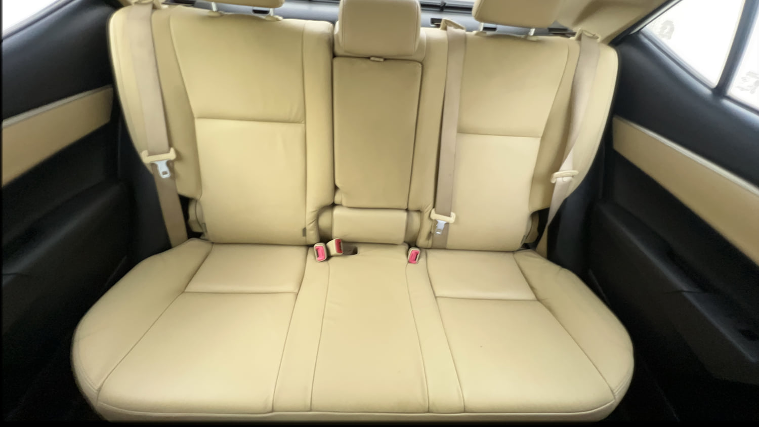 Used 2018 Toyota Corolla Altis VL CVT Petrol Petrol Automatic interior REAR SEAT CONDITION VIEW
