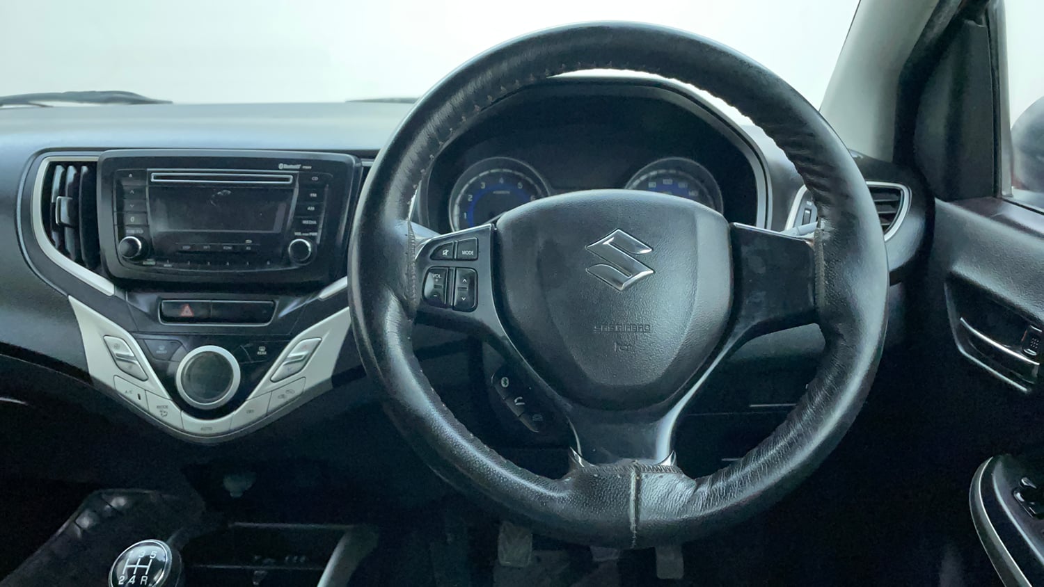 Used 2017 Maruti Suzuki Baleno Delta 1.2 Petrol Manual interior STEERING VIEW