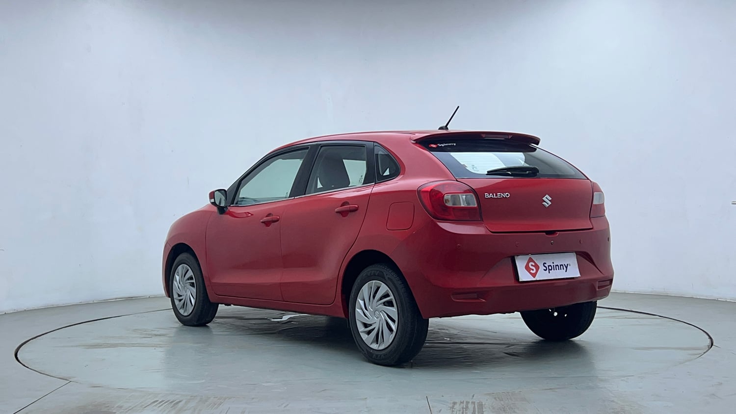 Used 2016 Maruti Suzuki Baleno Delta 1.2 AT Petrol Automatic exterior LEFT REAR CORNER VIEW