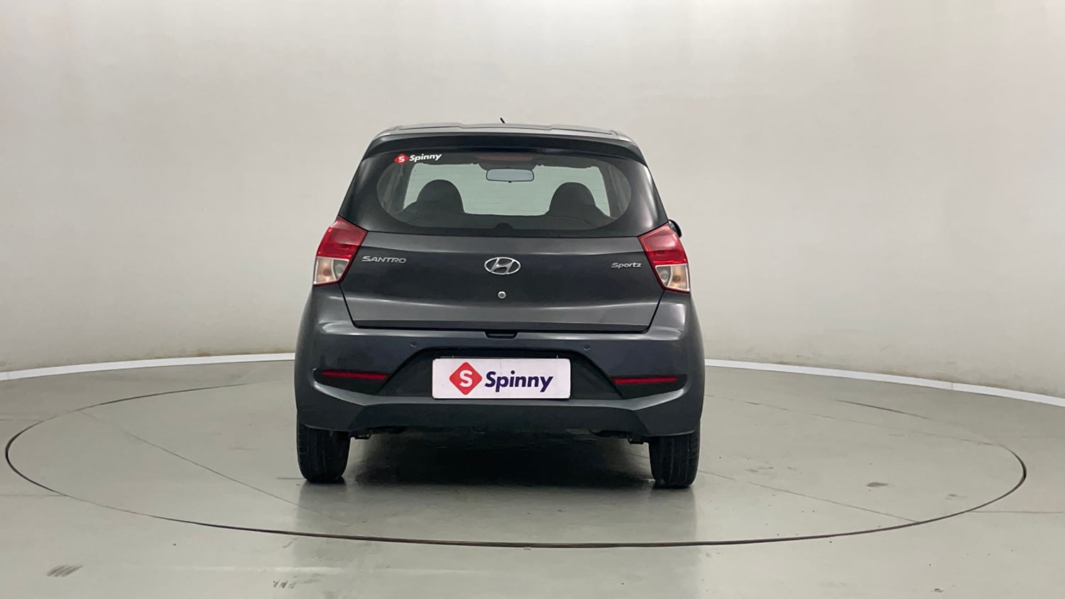 Used 2019 Hyundai Santro Sportz Petrol+CNG (Outside Fitted) Cng Manual exterior BACK VIEW