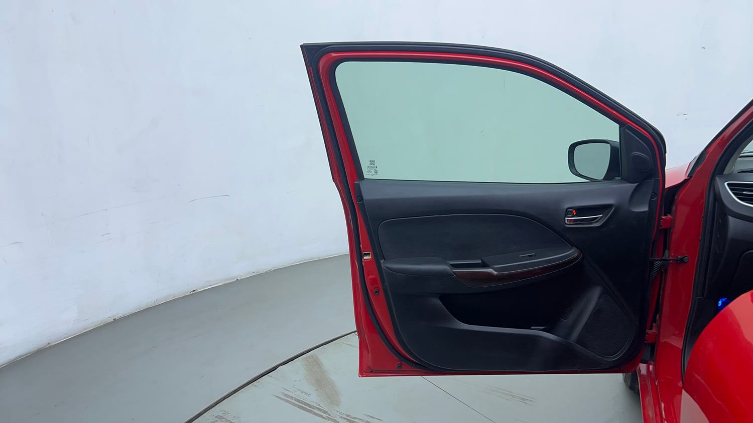Used 2017 Maruti Suzuki Baleno Zeta 1.2 AT Petrol Automatic interior LEFT FRONT DOOR OPEN VIEW