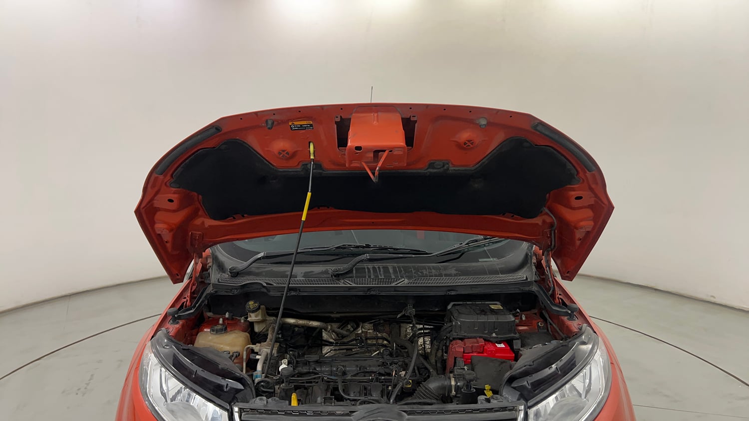 Used 2016 Ford EcoSport Titanium 1.5L Ti-VCT AT Petrol Automatic engine ENGINE & BONNET OPEN FRONT VIEW