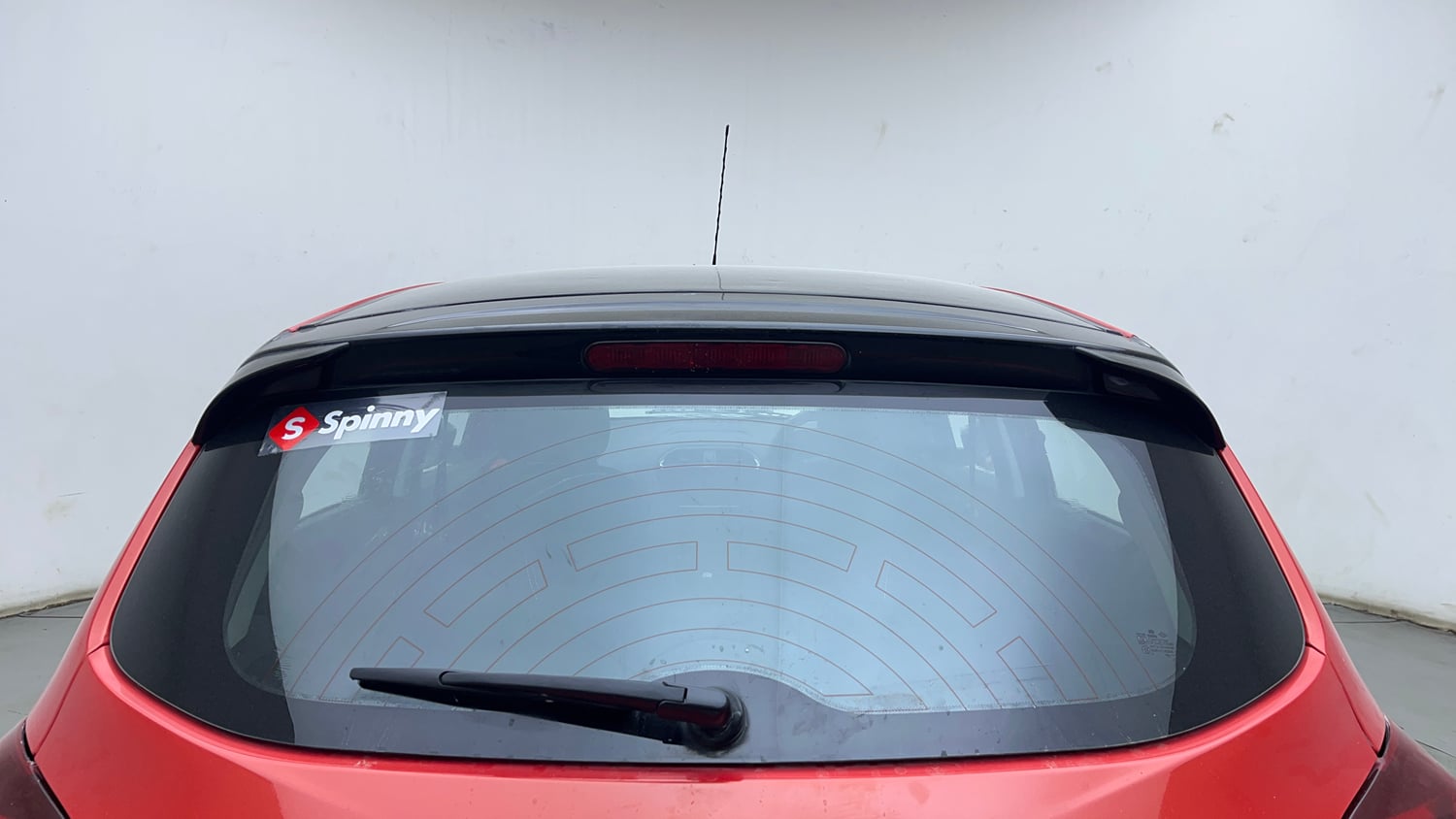 Used 2020 Tata Tiago XZ Plus Dual Tone Petrol Manual exterior BACK WINDSHIELD VIEW