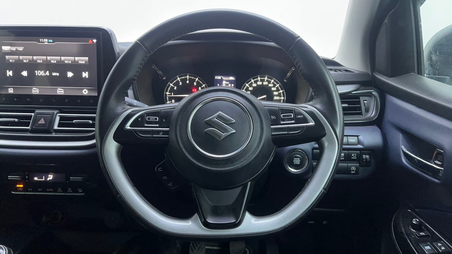 Used 2022 Maruti Suzuki Baleno Alpha MT Petrol Manual interior STEERING VIEW