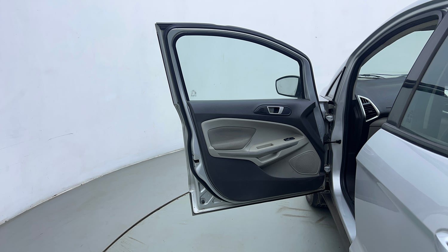 Used 2015 Ford EcoSport Titanium 1.5L Ti-VCT AT Petrol Automatic interior LEFT FRONT DOOR OPEN VIEW